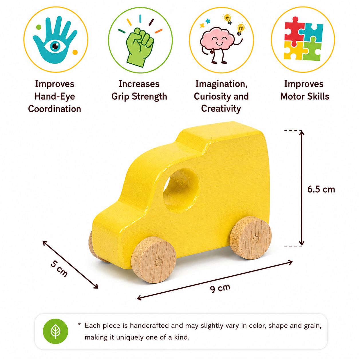 Wooden Toy Van