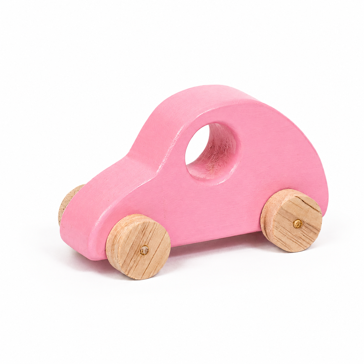 Wooden Beetle Toy Car